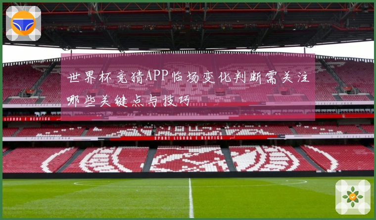 世界杯竞猜APP临场变化判断需关注哪些关键点与技巧